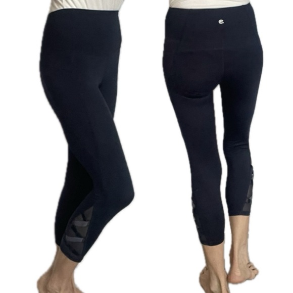 Cute blue capri leggings - Picture 5 of 14